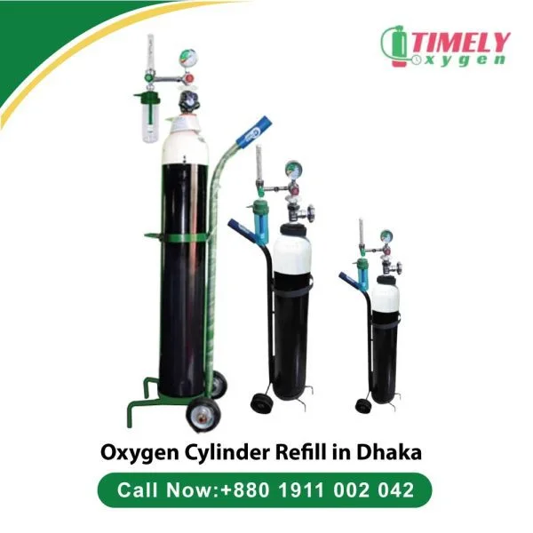 Oxygen Cylinder refill in Dhaka