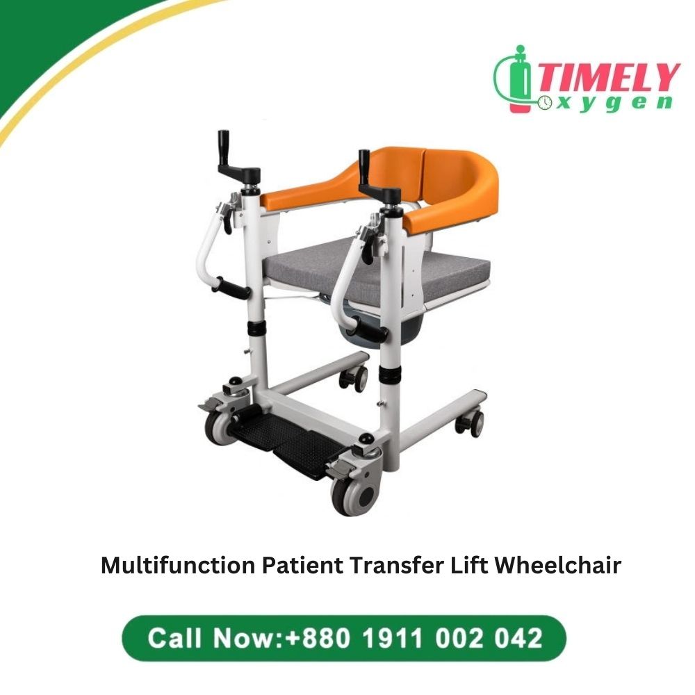 Multifunction Patient Transfer Lift Wheelchair